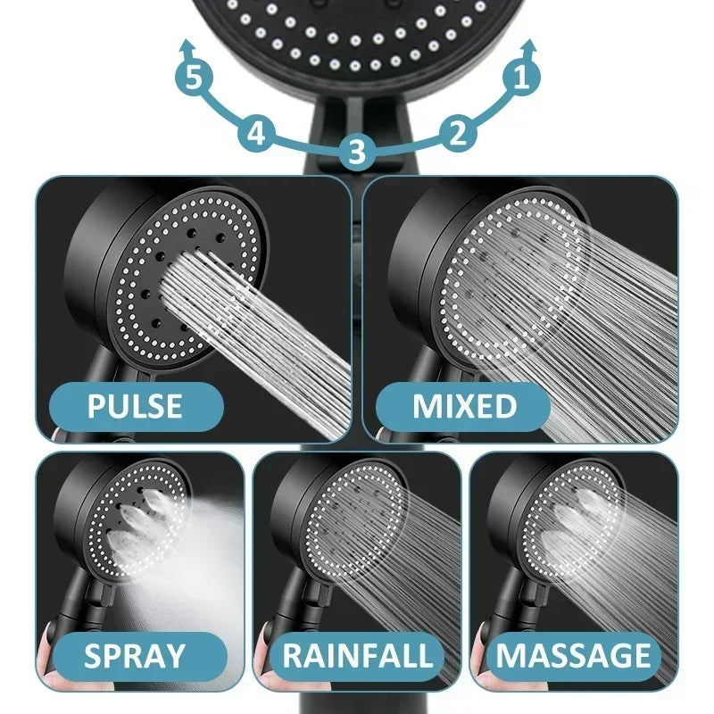 Douche Luxe Écologique 5 Modes™